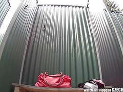sGirls presents: Amazing young girl shower voyeur