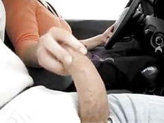 sGirls presents: Car drive handjob