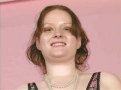 sGirls presents: Brunette with huge tits rides an electric sybian