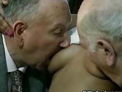 sGirls presents: Old white men fuck black chicks
