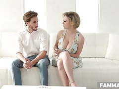 sGirls presents: Mother-in-law squirt on younger hard cock