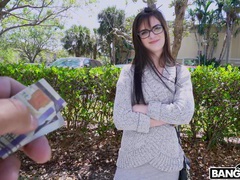 sGirls presents: Shy girl with glasses gets fucked balls deep in doggy - piper june, Couple, Hardcore, Reality, Car Fucking, Money, Brunettes, Long Hair, Blowjob, Doggystyle, Clothed Sex, Skinny