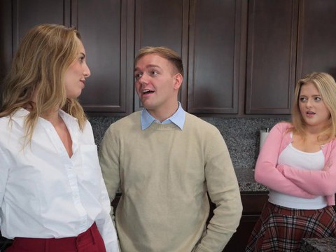 sGirls presents: Ffm threesome with jill taylor and millie morgan in the bedroom