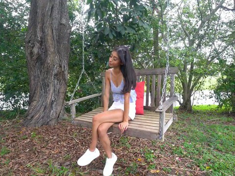 sGirls presents: Slender latina sona bella moans while riding a hard black dick