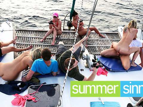 sGirls presents: Crazy boat ride fuck by summersinners