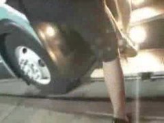 sGirls presents: Fingering her on a public bus
