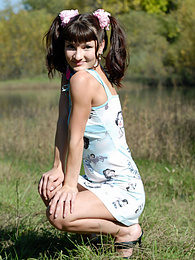 sGirls presents: Hot beauty teen knows that her sexy smile and much sexier body will bring you on cloud seven of excitement.