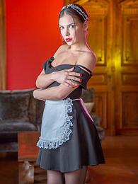 sGirls presents: Sexy Maid Henessy betrays Natalie Starr and fucks boyfriend