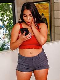 sGirls presents: Curvy exotic teen Julz Gotti fucks her naughty step dad