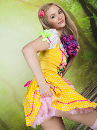 sGirls presents: This perfect cutie has taken all her clothes off to embrace her perfectly shaped body in a truly engaging way.