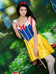 sGirls presents: Extremely sexy model with nice tasty boobies slowly takes of her kinky outfit until she reveals her meaty slit.